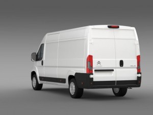 citroen relay van l4h2 2015 3D Model