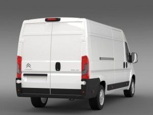 citroen relay van l4h2 2015 3D Model