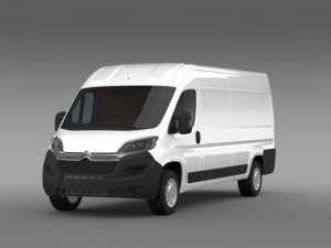 citroen relay van l4h2 2015 3D Model