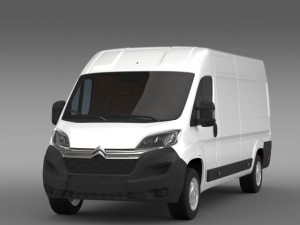 citroen relay van l4h2 2015 3D Model