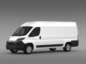 citroen relay van l4h2 2015 3D Model