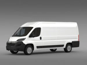 citroen relay van l4h2 2015 3D Model