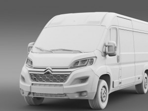 citroen relay van l4h2 2015 3D Model