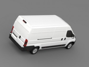 citroen relay van l4h2 2015 3D Model