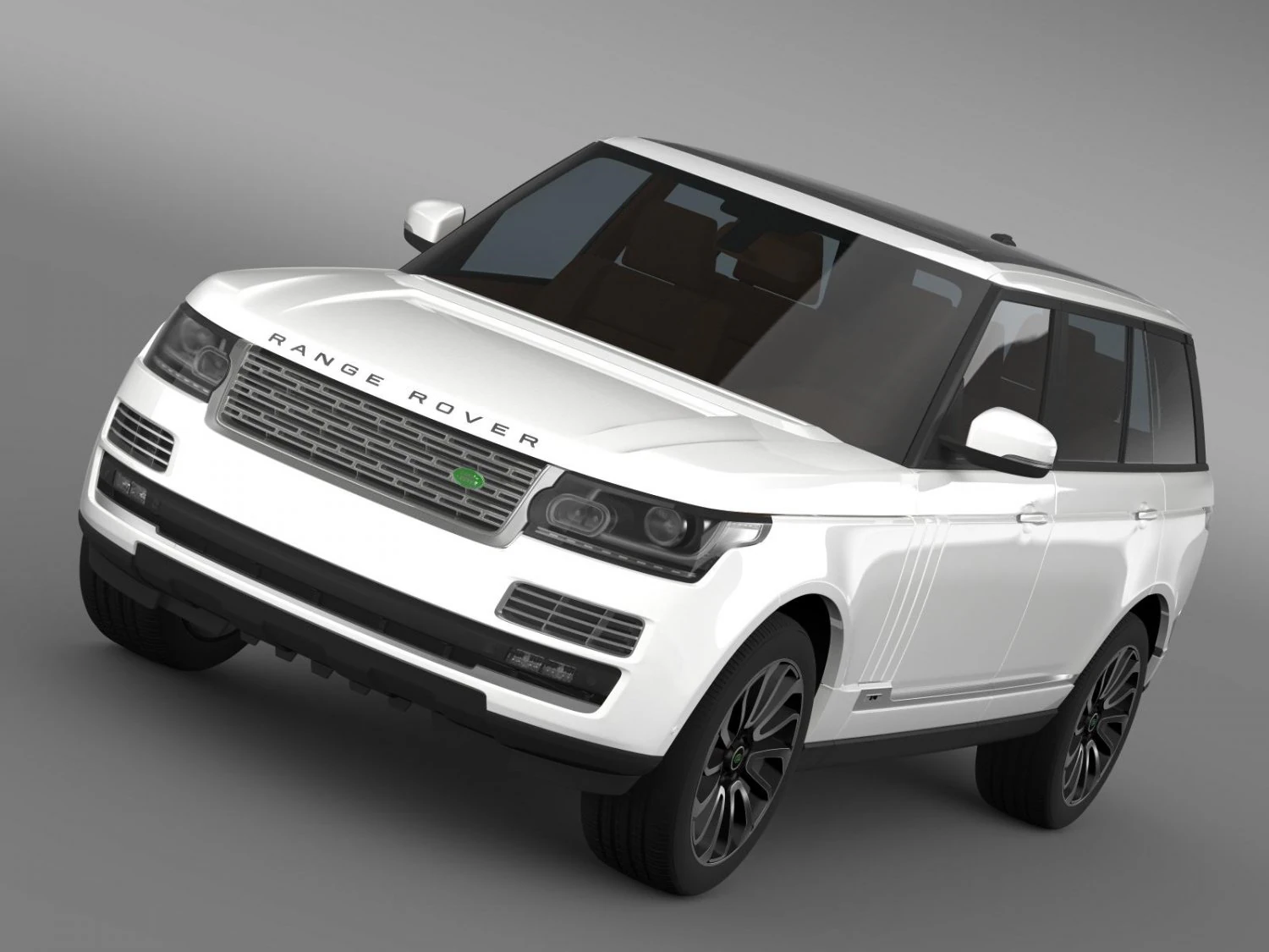 range rover autobiography lwb l405 2014 3D Model .c4d .max .obj .3ds .fbx .stl .blend 