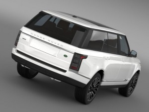 range rover autobiography lwb l405 2014 3D Model