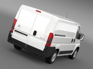 citroen jumper van l1h1 2015 3D 모델