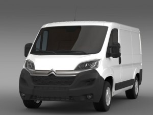 citroen jumper van l1h1 2015 3D 모델