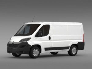 citroen jumper van l1h1 2015 3D 모델