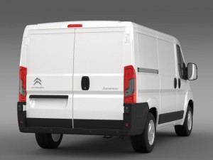 citroen jumper van l1h1 2015 3D 모델