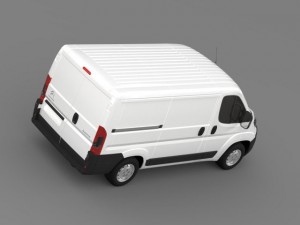 citroen jumper van l1h1 2015 3D 모델