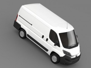 citroen jumper van l1h1 2015 3D 모델