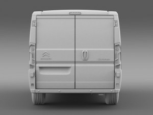 citroen jumper van l1h1 2015 3D 모델