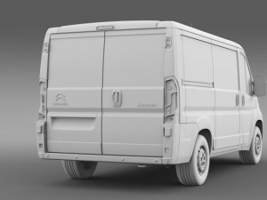 citroen jumper van l1h1 2015 3D 모델