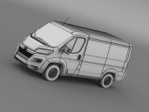 citroen jumper van l1h1 2015 3D 모델