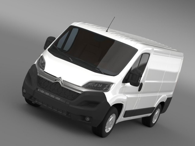 citroen relay van l1h1 2015 3D 模型 .c4d .max .obj .3ds .fbx .stl .blend 