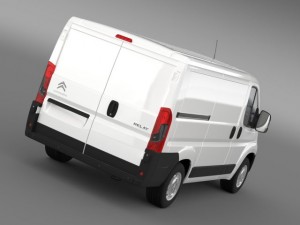 citroen relay van l1h1 2015 3D 模型
