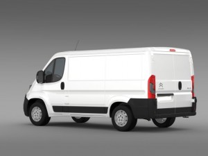 citroen relay van l1h1 2015 3D 模型