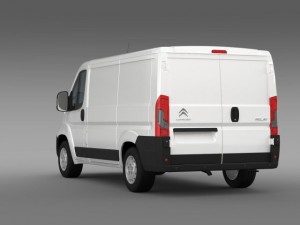 citroen relay van l1h1 2015 3D 模型