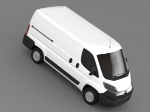 citroen relay van l1h1 2015 3D 模型