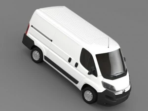 citroen relay van l1h1 2015 3D Model