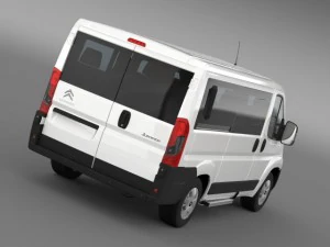 citroen jumper combi l1h1 2015 3D Model