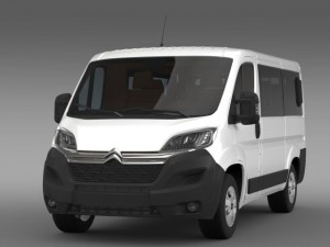 citroen jumper combi l1h1 2015 3Dモデル