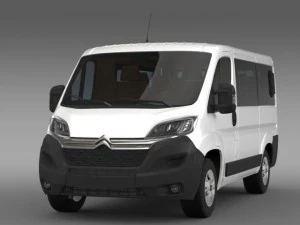 citroen jumper combi l1h1 2015 3D Model