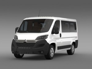 citroen jumper combi l1h1 2015 3Dモデル