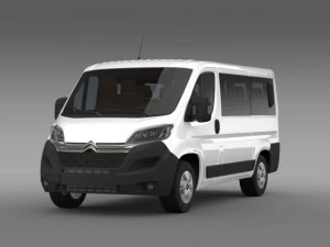 citroen jumper combi l1h1 2015 3D Model