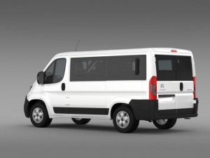 citroen jumper combi l1h1 2015 3Dモデル