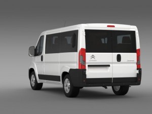 citroen jumper combi l1h1 2015 3Dモデル