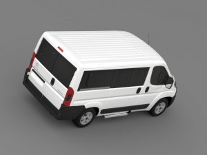 citroen jumper combi l1h1 2015 3Dモデル