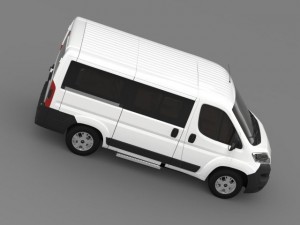 citroen jumper combi l1h1 2015 3Dモデル