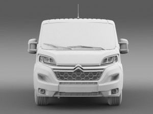 citroen jumper combi l1h1 2015 3Dモデル