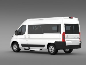 citroen jumper combi l2h2 2015 3D 모델