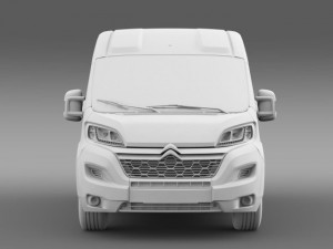citroen jumper combi l2h2 2015 3D 모델