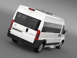 citroen jumper combi l3h2 2015 Modelo 3D