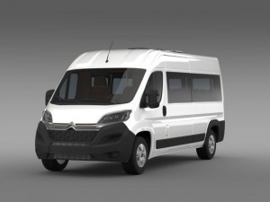 citroen jumper combi l3h2 2015 Modelo 3D