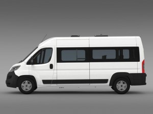 citroen jumper combi l3h2 2015 Modelo 3D