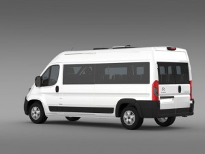 citroen jumper combi l3h2 2015 Modelo 3D