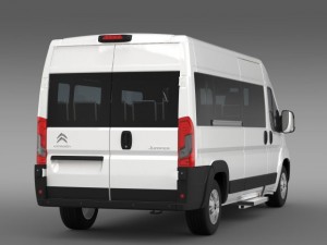 citroen jumper combi l3h2 2015 Modelo 3D