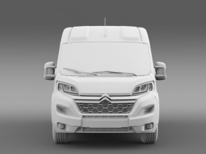 citroen jumper combi l3h2 2015 Modelo 3D