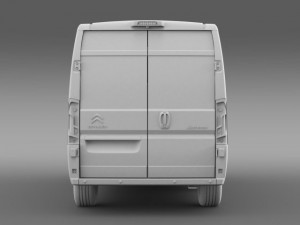 citroen jumper combi l3h2 2015 Modelo 3D