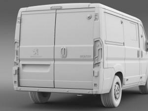 peugeot boxer collection services 2015 3D-Modell