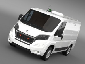 peugeot boxer collection services 2015 3D-Modell