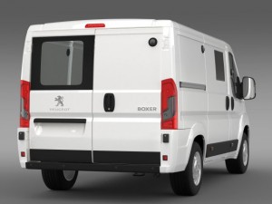 peugeot boxer collection services 2015 3D-Modell