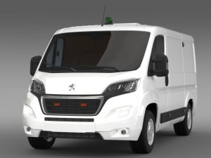 peugeot boxer collection services 2015 3D-Modell
