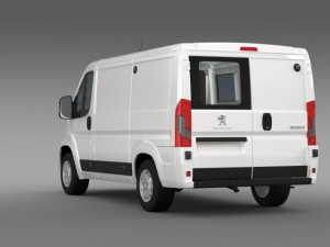 peugeot boxer collection services 2015 3D-Modell
