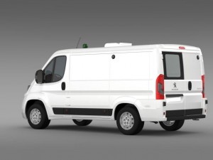 peugeot boxer collection services 2015 3D-Modell